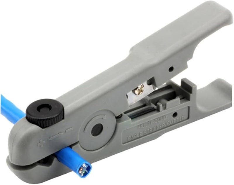 Gatuida 2pcs Adjustable Multifunctional Wire Stripper and Cutter Tool for Ethernet Cables - Image 5